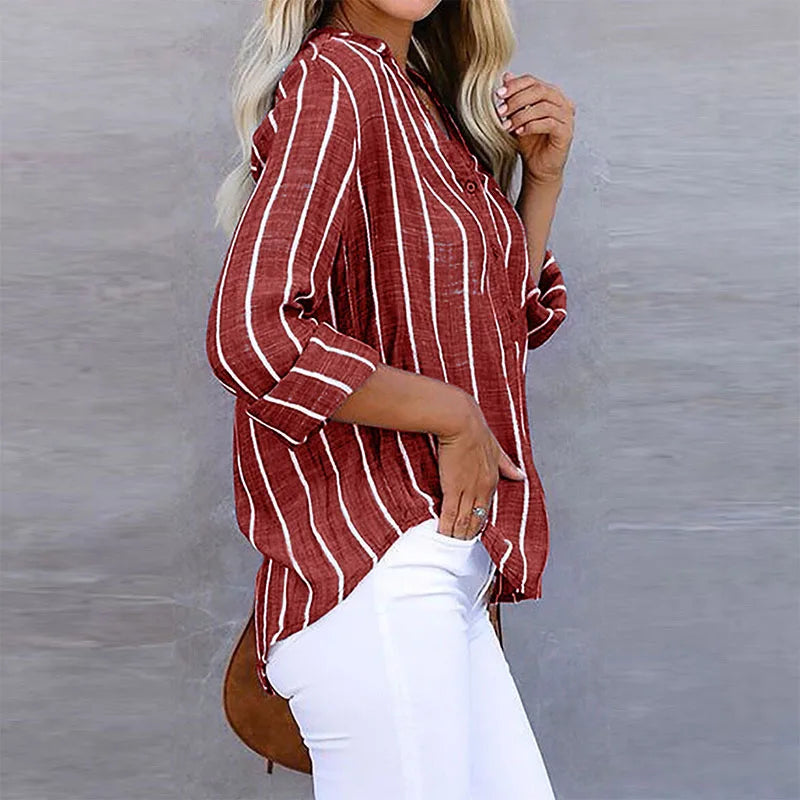 Camisa listrada vintage