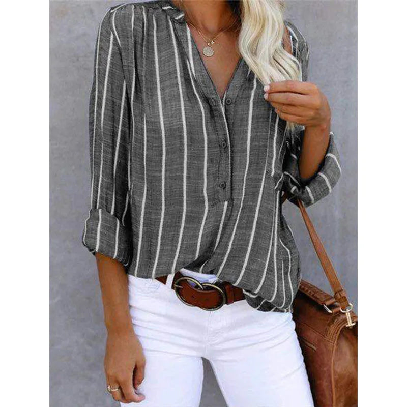 Camisa listrada vintage