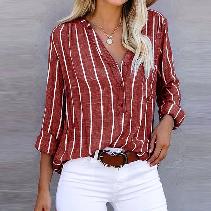 Camisa listrada vintage